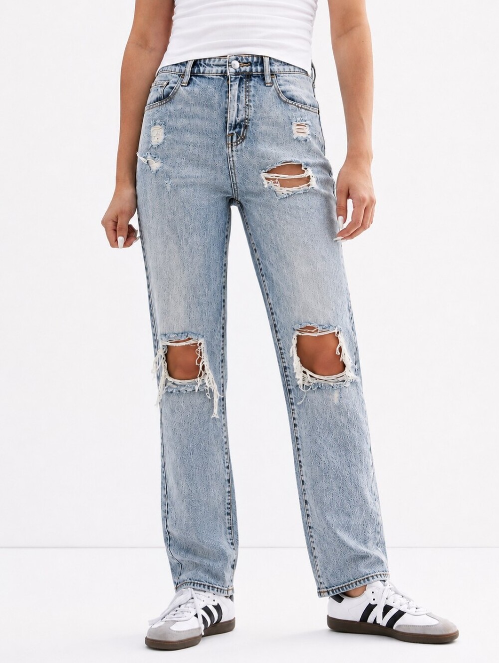 ❤️ PACSUN DAD JEANS, HIGH RISE RELAXED STRAIGHT LEG, 2 (26)
